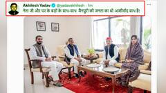 चाचा Shivpal से मुलाकात के बाद Akhilesh का ट्वीट, बड़ों का आशीर्वाद हमारे साथ