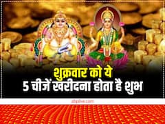 Lakshmi Ji: शुक्रवार को घर लें आएं ये 5 चीजें, मां लक्ष्मी का होगा वास, धन-समृद्धि में होगी वृद्धि
