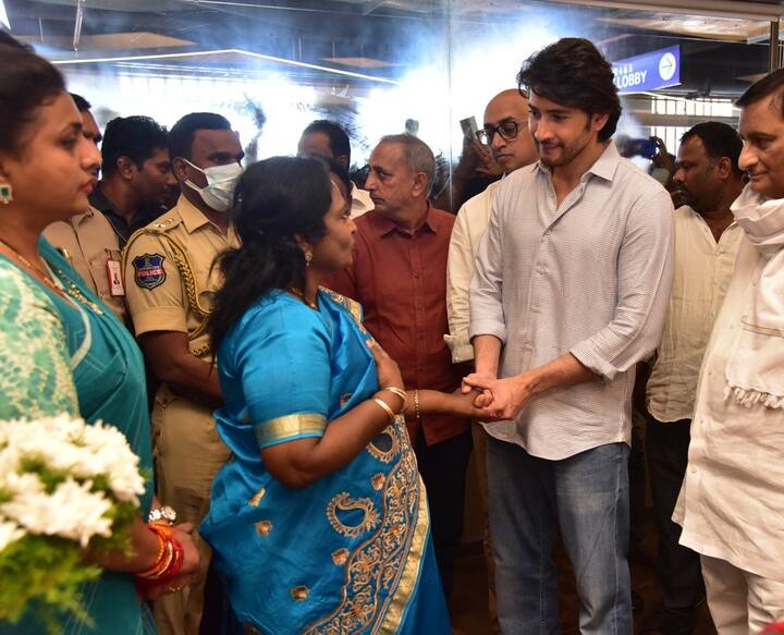 தமிழிசையுடன் மகேஷ் பாபு!