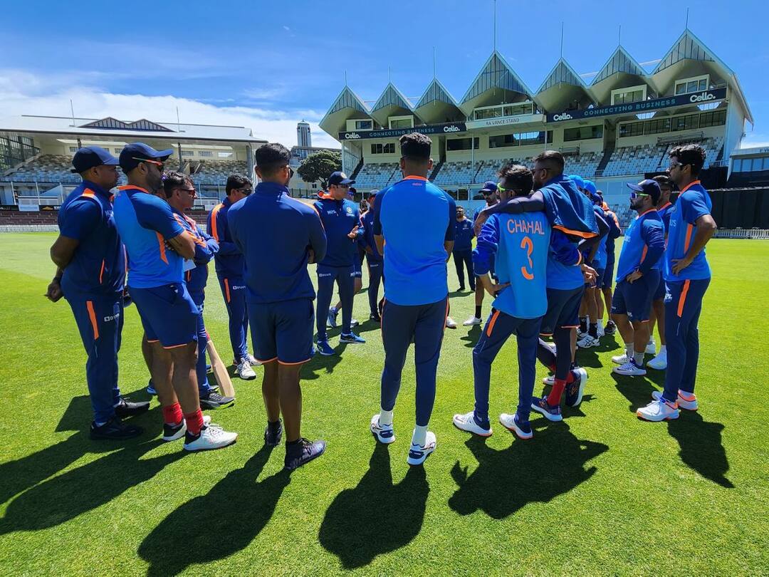 IND vs NZ indian cricket team practice session photos On New Zealand