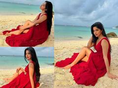 Divyabharathi : சிவப்பு நிற உடையில் நடிகை திவ்யபாரதியின் ஸ்டன்னிங் க்ளிக்ஸ்!