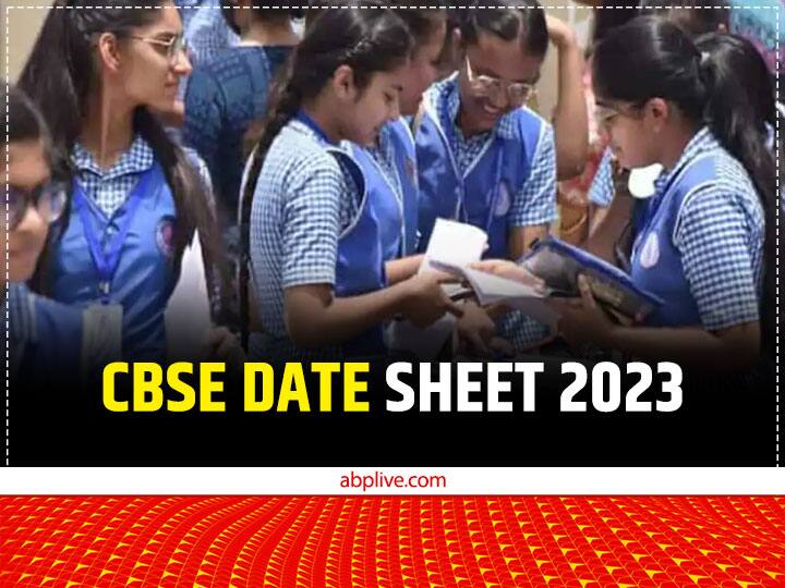 ​CBSE Date Sheet 2023 for Class 10 12 Released Soon at cbse.nic.in CBSE Time Table Latest Update ​CBSE Date Sheet 2023: बेहद जल्द खत्म होगा छात्रों का इंतजार! CBSE बोर्ड जारी करेगा 10वीं और 12वीं क्लास की डेटशीट, यहां देखें आसान स्टेप्स