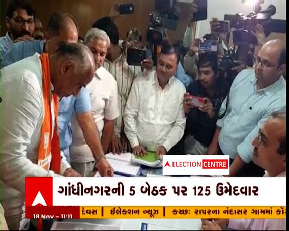 Gandhinagar: 5 બેઠક પર 125 ઉમેદવારો, માણસા બેઠક પર BJPના ઉમેદવાર જયંતી પટેલ સૌથી વધુ ધનવાન
