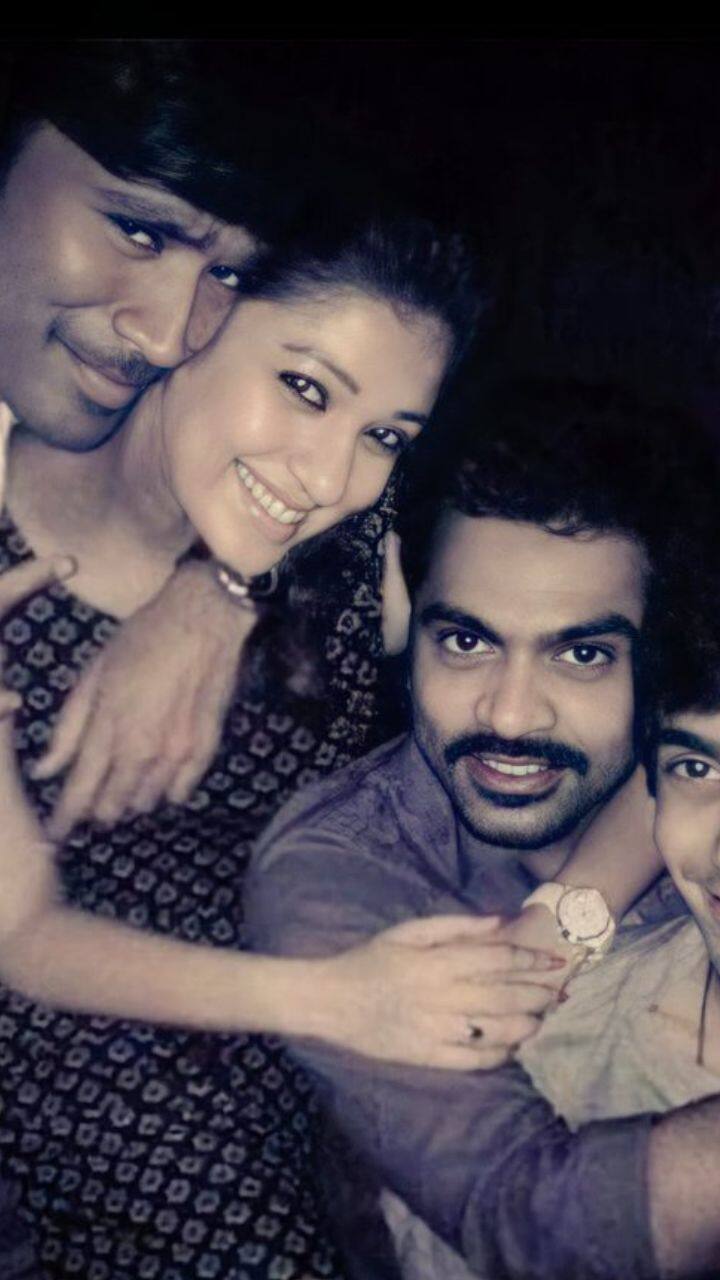 நடிகர்கள் தனுஷ், சிம்புவுடன் நயந்தாரா