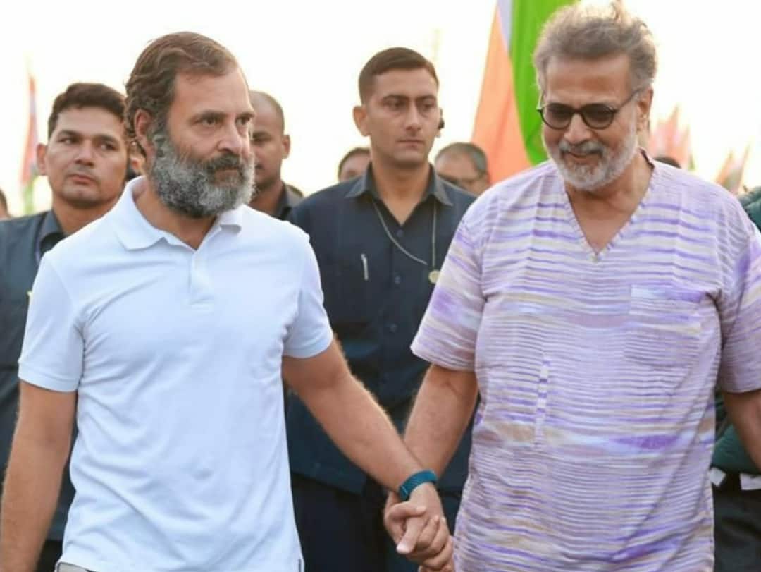 Mahatma Gandhi’s Great Grandson Tushar Gandhi Joins Rahul Gandhi In Bharat Jodo Yatra Mahatma Gandhi’s Great Grandson Tushar Gandhi Joins Rahul Gandhi In Bharat Jodo Yatra Mahatma Gandhi’s Great Grandson Tushar Gandhi Joins Rahul Gandhi In Bharat Jodo Yatra