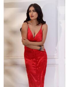 Neha Malik: નેહા મલિકે રેડ કલરના ડ્રેસમાં શેર કરી ગ્લેમરસ તસવીરો, જુઓ બોલ્ડ અંદાજ