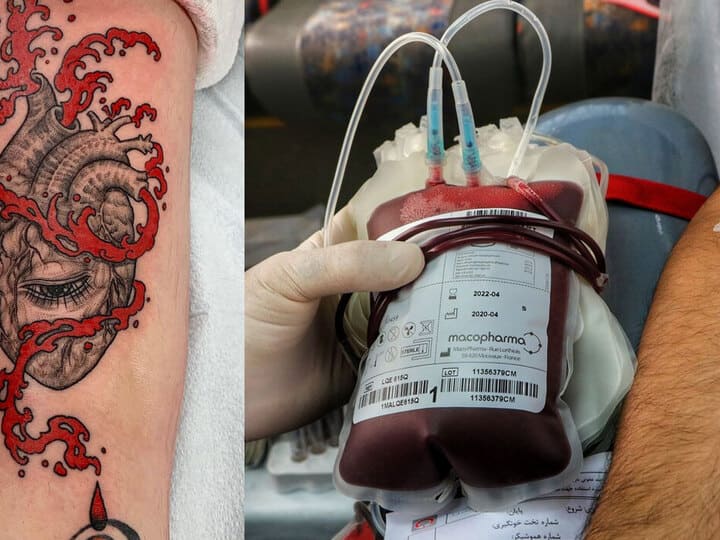 Can you never donate blood after getting a tattoo? Know what the WHO report says टैटू बनवाने के बाद क्या आप कभी ब्लड डोनेट नहीं कर सकते? जानिए क्या कहती है WHO की रिपोर्ट