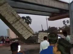 नालंदा में निर्माण के दौरान फ्लाईओवर का गार्डर टूट कर गिरा, मलबे में दबने से क्रेन ऑपरेटर की मौत, 5 जख्मी