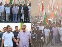 महाराष्ट्र में अपने अंतिम चरण में भारत जोड़ो यात्रा, राहुल गांधी के साथ नजर आए महात्मा गांधी के परपोते तुषार गांधी, देखें तस्वीरें