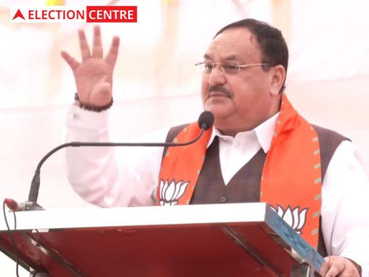 Gujarat Assembly Election 2022 BJP President JP Nadda addressed public meeting in Navsari know what he said Gujarat Election: नवसारी में बीजेपी अध्यक्ष नड्डा का कांग्रेस पर निशाना, '1960 में नेहरू ने सिर्फ एक AIIMS बनाए, पीएम मोदी ने बनाए 15'