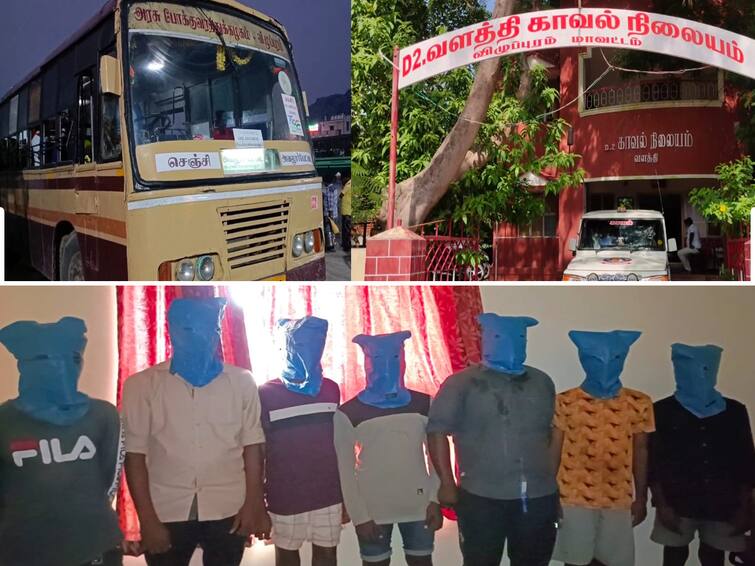 Villupuram: Assault on man who taunted women in bus near gingee 7 college students arrested TNN பேருந்தில் மாணவிகளை  கிண்டல் செய்தவர்களை தட்டி கேட்டவர் மீது தாக்குதல் - கல்லூரி மாணவர்கள் கைது