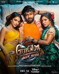 Govinda Naam Mera Posters: Bhumi Pednekar And Kiara Advani Plays Vicky Kaushal's 'Hottie' Wife And 'Naughty' Girlfriend