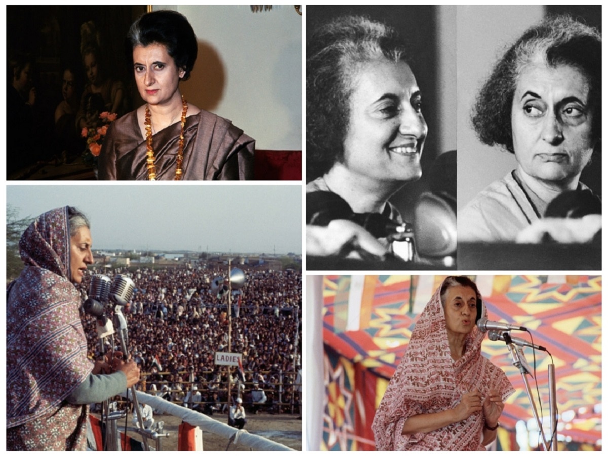 Indira Gandhi, former prime minister of India Stock Photo - Alamy
