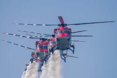 Air Fest Photo : नागपूरच्या आकाशात जबरदस्त कसरती, डोळ्याचं पारणं फिटलं...