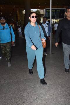 शूटिंग खत्म कर मुंबई वापिस लौटीं Kareena Kapoor Khan, बेटे जेह के साथ दिखी खास ट्विनिंग