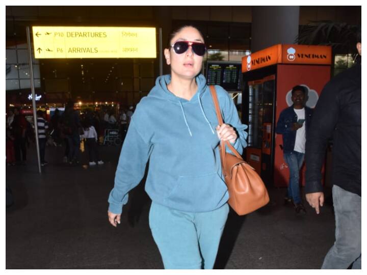 बॉलीवुड एक्ट्रेस करीना कपूर खान (Kareena Kapoor Khan) मुंबई एयरपोर्ट पर बेटे जेह के साथ स्पॉट की गई हैं, देखें ये खूबसूरत तस्वीरें