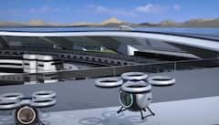 PHOTO: स्वप्नवतच! कासवासारखं दिसणारं अवाढव्य तरंगतं शहर; पाहून तुमचेही डोळे विस्फारतील