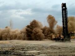 Watch: कोरबा में फिल्मी एक्शन की तरह कोयला खदान में बम ब्लास्टिंग, वीडियो वायरल