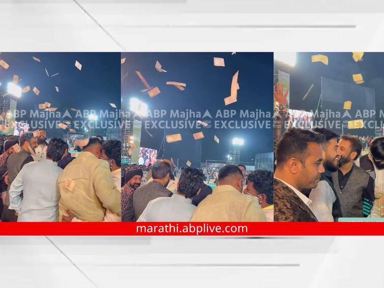 Mharashtra Aurangabad Imtiaz Jalil  money squandered in Qawwali program on jaleel Exclusive Video : खासदार इम्तियाज जलील यांच्यावर अक्षरशः पैशांचा पाऊस, कव्वालीच्या कार्यक्रमात उधळले पैसे