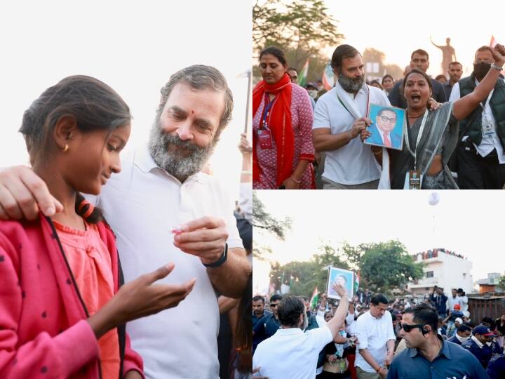 Bharat Jodo Yatra: राहुल गांधी के नेतृत्व में कांग्रेस की भारत जोड़ो यात्रा महाराष्ट्र से मध्य प्रदेश के लिए रवाना होगी. इन तस्वीरों में देखें यात्रा की एक झलक.