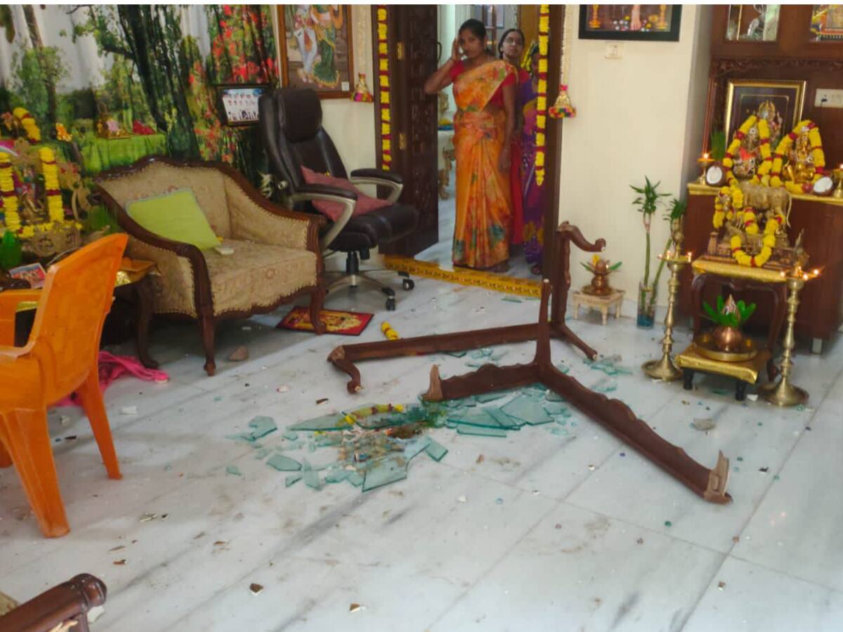 Hyderabad: Eight Booked In Telangana MP Aravind Dharmapuri's House Attack Case