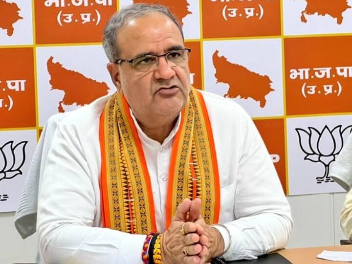 UP BJP Chief Bhupendra Singh Chaudhary Reaction on Delhi Minister Satyendar Jain Viral Video of Tihar Jail सत्येंद्र जैन के वायरल वीडियो पर UP BJP अध्यक्ष की तीखी प्रतिक्रिया, केजरीवाल का नाम लेकर कही ये बात