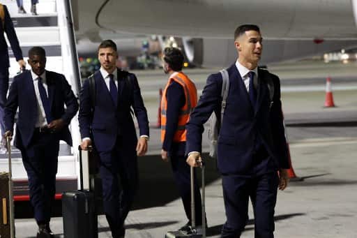 Cristiano Ronaldo, in an exclusive interview with British broadcaster Piers Morgan, lambasted Manchester United and boss Erik ten Hag for 'betraying' him. Pic: AFP