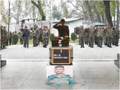 कुपवाड़ा में हिमस्खलन की चपेट में आने से शहीद जवानों को सेना ने दी श्रद्धांजलि