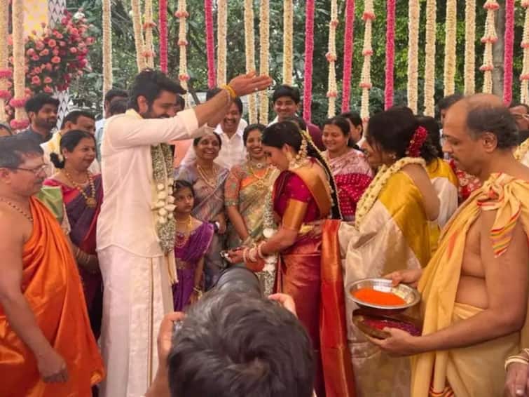 Tollywood Actor Naga Shaurya ties the knot with Anusha Shetty; WATCH Inside video from wedding ceremony Nagashourya wedding:మూడు ముళ్ల బంధంతో ఒక్కటైన నాగశౌర్య-అనూష, నెట్టింట వైరల్ అవుతున్నవెడ్డింగ్ వీడియో!