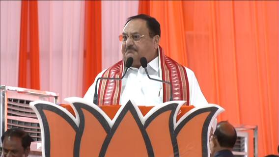 BJP Mission South : 'We care about the tribals, the opposition did not work in 70 years' - JP Nadda