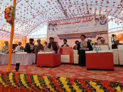 मदरसे की नींव रखने पहुंचे बोर्ड चेयरमैन बोले- आधुनिक शिक्षा के साथ दी जाएगी दीनी तालीम