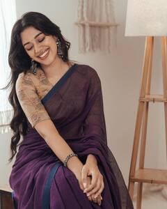 Mirnalini Ravi : ‘மால டம் டம் மஞ்சர டம் டம்...'நடிகை மிருணாளினி ரவியின் லேட்டஸ்ட் சேரி க்ளிக்ஸ்!