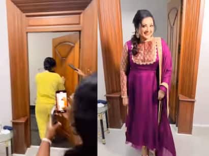 fans happy to see Actress meena new viral Instagram  video Actress Meena: ஆளே மொத்தமா மாறிட்டாங்க’ ... நடிகை மீனாவின் புது வீடியோவை கண்டு ரசிகர்கள் மகிழ்ச்சி