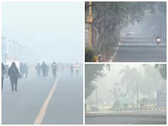 Delhi Air Quality Remains 'Poor' With AQI At 296, Minimum Temperature 9.6 Degrees — IN PICS