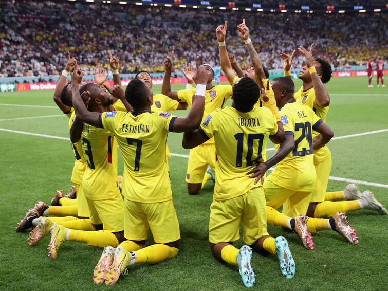 FIFA World Cup 2022 group a match Ecuador beat Qatar 2-0 in the opener FIFA World Cup 2022: உலகக் கோப்பையை நடத்தும் கத்தாரை முதல் ஆட்டத்தில் வீழ்த்தியது ஈகுவடார்!