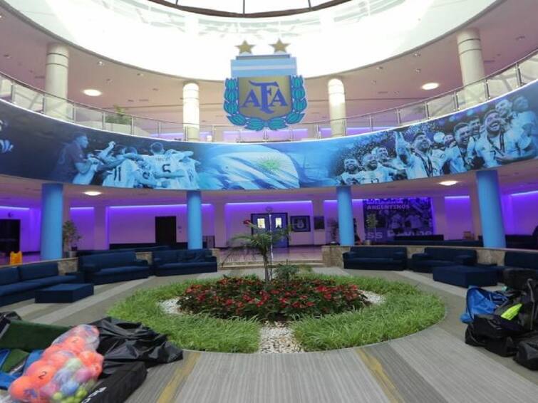 Argentina Rejects Luxury Of 5 Star Hotel To Stay At Qatar University During FIFA World Cup 2022 - See Pics FIFA World Cup 2022: ఫైవ్ స్టార్ హోటల్ బసను తిరస్కరించిన మెస్సీ జట్టు... మరెక్కడుందో తెలుసా!