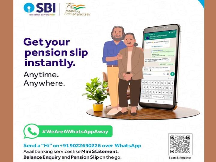 SBI WhatsApp Banking Services for senior citizen pension slip, know details SBI WhatsApp Banking Service: ఎప్పుడైనా, మీరు ఎక్కడున్నా - వాట్సాప్‌ ద్వారా SBI సేవలు పొందే సౌలభ్యం