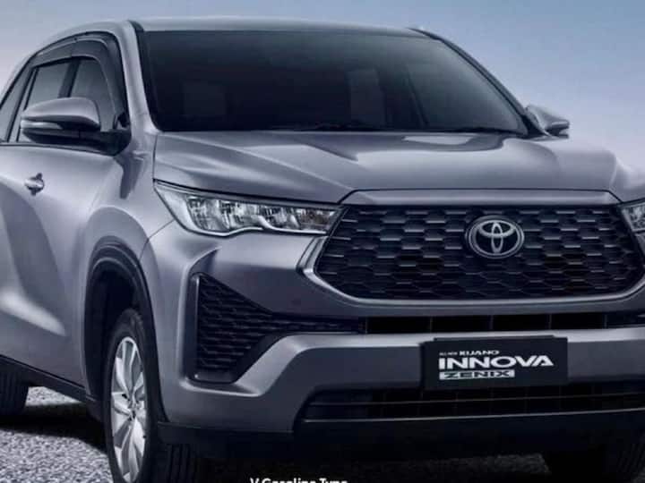 Toyota Innova Hycross Hybrid Interior Look Revealed Know More Tech Luxury Feature Toyota Innova Hycross Hybrid Interior Revealed — More Tech And Luxury