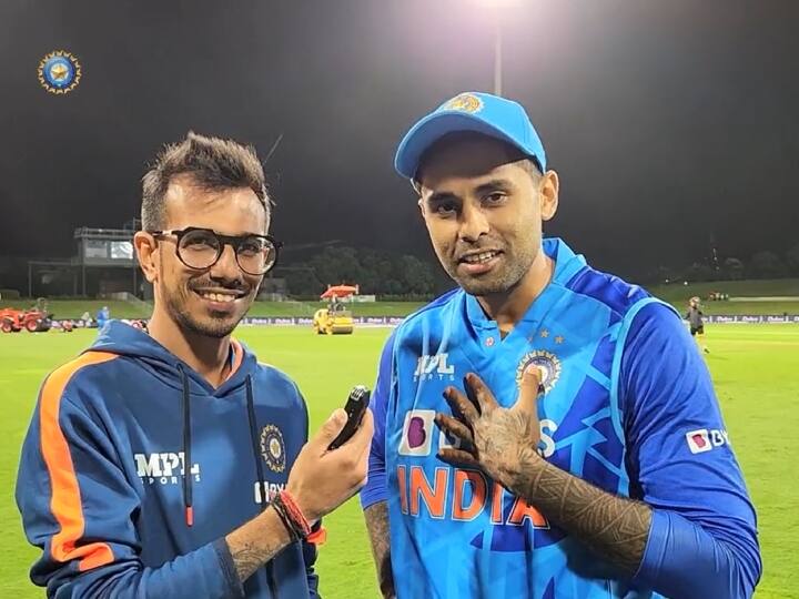 Trending news: Chahal took funny interview of Suryakumar Yadav after  century, BCCI shared special video - Hindustan News Hub
