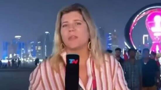 FIFA World Cup 2022 Argentinian TV Reporter Robbed In Qatar, Stunned By Cops' Response Argentinian TV Reporter Robbed In Qatar, Stunned By Cops' Response