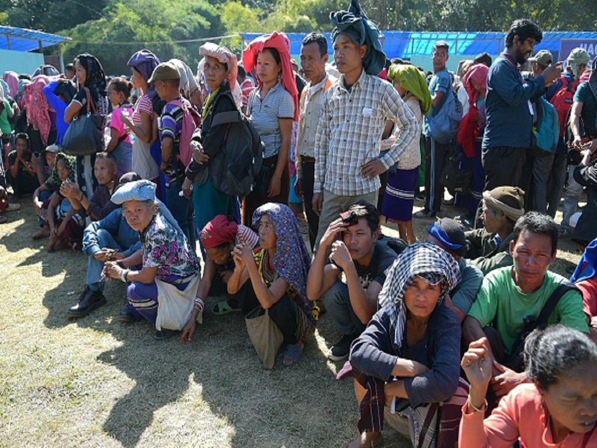 Over 200 Kuki-Chin-Mizo People Bangladesh Enter Mizoram Official 
