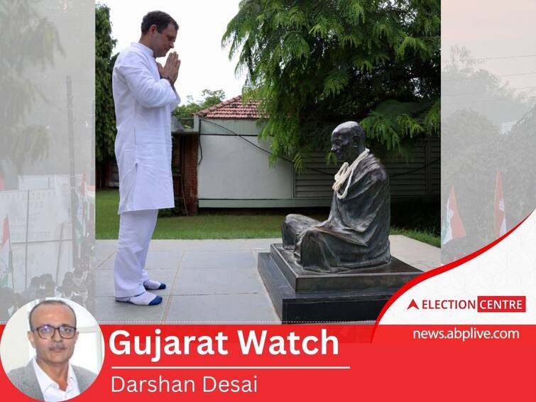 Gujarat election 2022 On A Break From Bharat Jodo Yatra, Rahul Gandhi coming to Poll-Bound Gujarat As A Lone Ranger With Much At Stake On A Break From Bharat Jodo Yatra, Lone Ranger Rahul Gandhi In Poll-Bound Gujarat With Much At Stake
