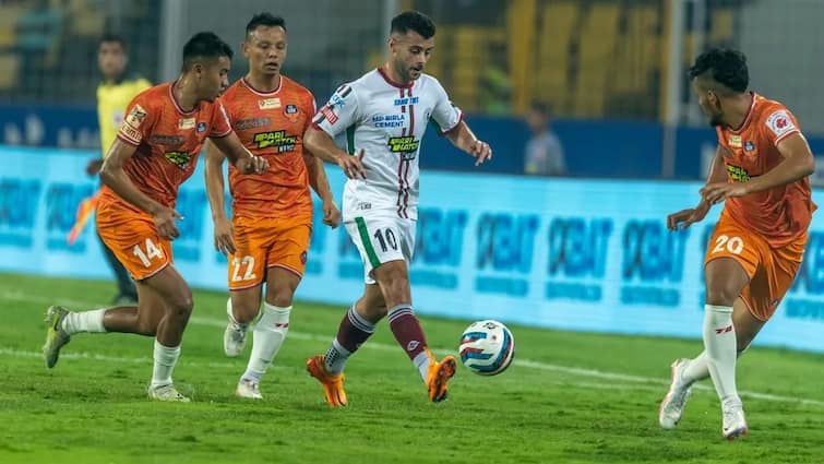 ISL: FC Goa defeats ATK Mohun Bagan by 3-0 for the first time in tournament history ATK MB vs FC Goa: আইএসএলে প্রথমবার এটিকে মোহনবাগানকে হারাল এফসি গোয়া