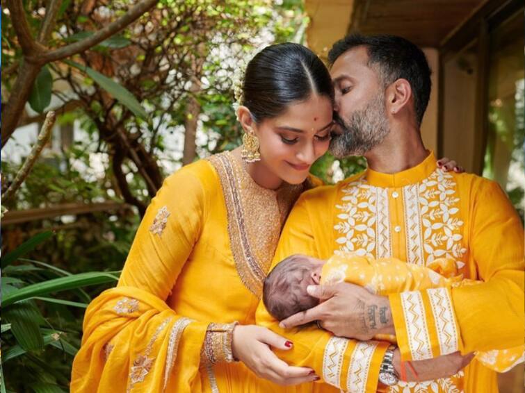 Sonam Kapoor And Anand Ahuja Reveal Son Vayu's Face In A Sweet Video- Take A Look Sonam Kapoor And Anand Ahuja Reveal Son Vayu's Face In A Sweet Video- Take A Look