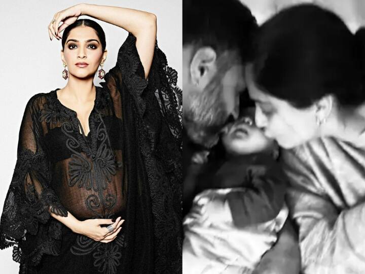 Sonam Kapoor Baby Pic : बॉलीवुड एक्ट्रेस सोनम कपूर इन दिनों मदरहुड एंजॉय कर रही हैं.हाल ही में अपने बेटे का फेस भी रिवील किया है. ऐसे में हम आपको उनकी बेटे के साथ कुछ वायरल तस्वीरें दिखाने जा रहे हैं.