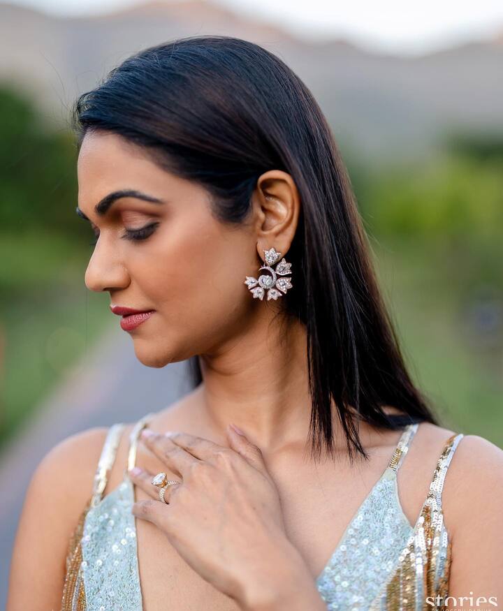 అల్లు స్నేహ మరింత స్టైలిష్గా, అందంగా తయారవుతోంది. -Image Credit: Allu Sneha/Instagram