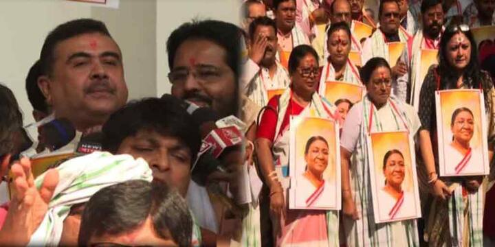 রাষ্ট্রপতি  অবমাননা ইস্যুতে বিধানসভায় বিজেপির মুলতুবি প্রস্তাব খারিজ। আজ মুলতুবি প্রস্তাব জমা দেয় বিজেপি। রাষ্ট্রপতিকে অপমানের অভিযোগ নিয়ে বিধানসভায় আলোচনা করার দাবি বিরোধী দলের।