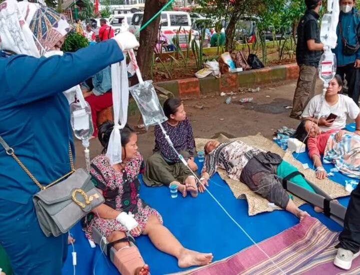 Indonesia Earthquake: Earthquake orgy in Indonesia, 162 people died, people are going out in search of their loved ones Indonesia Earthquake: इंडोनेशिया में भूकंप का तांडव, 162 लोगों की मौत, अपनों की तलाश में भटक रहे लोग
