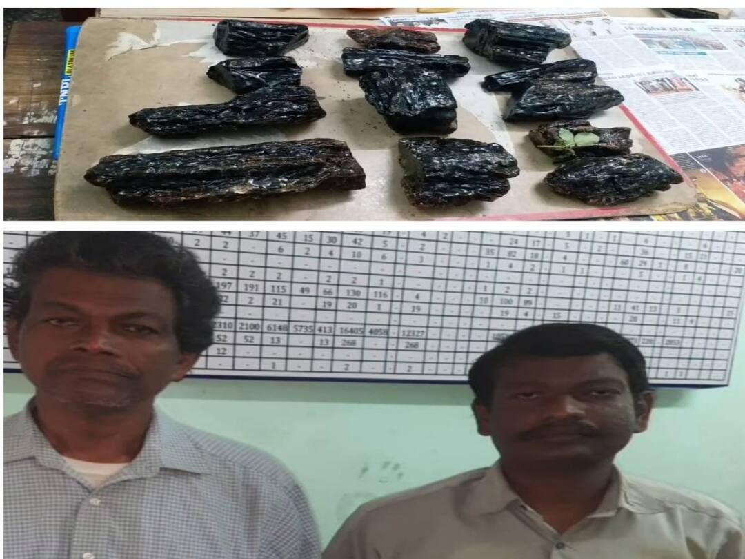 Crime: வீட்டில் பதுக்கி வைக்கப்பட்டிருந்த பல லட்சம் மதிப்பிலான திமிங்கல எச்சம்..! தந்தை, மகன் அதிரடி கைது.. Property worth several lakhs hidden at home in Tenkasi Father and son arrested Crime: வீட்டில் பதுக்கி வைக்கப்பட்டிருந்த பல லட்சம் மதிப்பிலான திமிங்கல எச்சம்..! தந்தை, மகன் அதிரடி கைது..