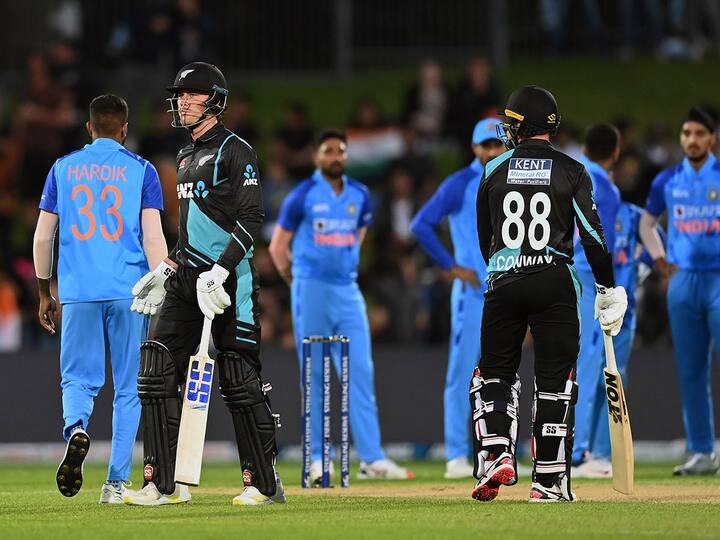 IND vs NZ, 3rd T20I: India won series against New Zealand, final match result tied dls method McLean Park stadium IND Vs NZ, 3rd T20I: ఒక్క మ్యాచే గెలిచి కివీస్‌పై సిరీస్‌ పట్టేసిన టీమ్‌ఇండియా! పాండ్య కెప్టెన్సీలో రెండో కప్‌!